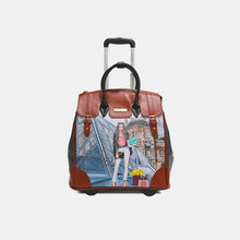 Load image into Gallery viewer, Nicole Lee USA Printed Rolling Tote Bag