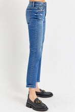 Load image into Gallery viewer, RISEN Tummy Control High Rise Crop Bootcut Jeans