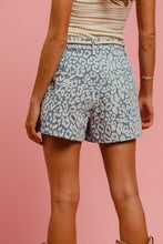 Load image into Gallery viewer, BiBi Rope Belt Leopard Shorts