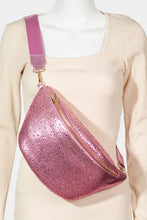 Load image into Gallery viewer, Fame Rhinestone Studded Crossbody Bag