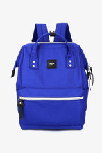 Load image into Gallery viewer, Himawari Water Resistant Canvas Backpack Bag with Side Pockets