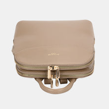 Load image into Gallery viewer, David Jones PU Leather Adjustable Straps Backpack Bag