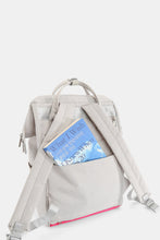 Load image into Gallery viewer, Himawari Contrast Waterproof Backpack Bag with External USB Port