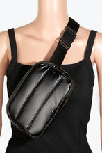 Load image into Gallery viewer, Fame Quilted Nylon Crossbody Bag