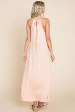 Load image into Gallery viewer, Culture Code Full Size Tie Back Maxi Cami Dress