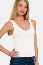 Load image into Gallery viewer, Zenana Double Layer V Neck Tank