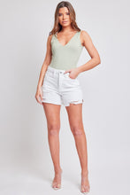 Load image into Gallery viewer, YMI Jeanswea Distressed Frayed Hem Denim Shorts