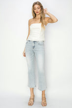 Load image into Gallery viewer, RISEN Mid Rise Cropped Flare Jeans