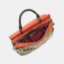 Load image into Gallery viewer, Nicole Lee USA Front Stitch Detail Inlaid Stud Handbag