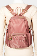 Load image into Gallery viewer, Fame Multi Pocket Nylon Backpack Bag
