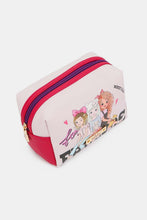 Load image into Gallery viewer, Nicole Lee USA Printed Extra Large Cosmetic Pouch