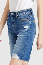 Load image into Gallery viewer, BAYEAS Super High Rise Denim Bermuda Shorts