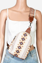 Load image into Gallery viewer, Fame Geometric Wide Strap Crossbody Bag