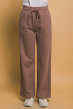 Load image into Gallery viewer, Love Tree Drawstring Wide Leg Sweatpants with Pockets