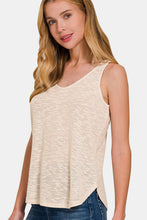 Load image into Gallery viewer, Zenana Curved Hem Round Neck Tank