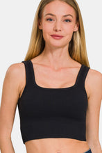 Load image into Gallery viewer, Zenana Ribbed Seamless Tank with Pads