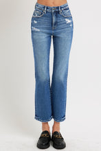Load image into Gallery viewer, RISEN Tummy Control High Rise Crop Bootcut Jeans