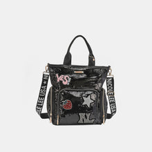 Load image into Gallery viewer, Nicole Lee USA Sequin Patch Tote