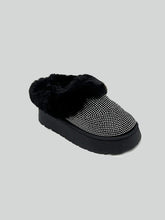 Load image into Gallery viewer, WILD DIVA Embellished Faux Fur Platform Booties