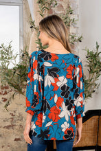 Load image into Gallery viewer, Sew In Love Printed Boat Neck Blouse