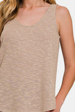 Load image into Gallery viewer, Zenana Curved Hem Round Neck Tank