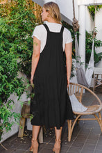 Load image into Gallery viewer, ODDI Sleeveless Tiered Midi Dress