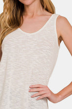 Load image into Gallery viewer, Zenana Curved Hem Round Neck Tank