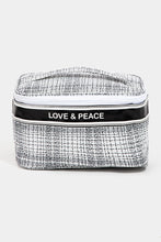 Load image into Gallery viewer, Fame Love &amp; Peace Striped Handle Bag