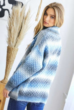 Load image into Gallery viewer, Davi &amp; Dani Contrast Collared Neck Button Up Cardigan with Pockets