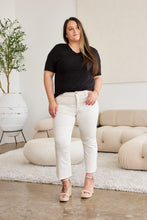 Load image into Gallery viewer, RFM Mini Mia Tummy Control High Waist Raw Hem Jeans