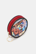 Load image into Gallery viewer, Nicole Lee USA Keychain Round Coin Purse