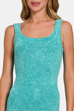 Load image into Gallery viewer, Zenana Ribbed Scoop Neck Tank