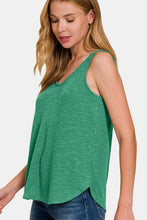 Load image into Gallery viewer, Zenana Curved Hem Round Neck Tank