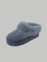 Load image into Gallery viewer, WILD DIVA Embellished Faux Fur Platform Booties