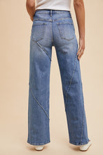 Load image into Gallery viewer, Annie Wear Decorative Seams Wide Leg Jeans