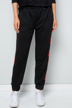 Load image into Gallery viewer, Celeste Design Plaid Side Print Sweatpants