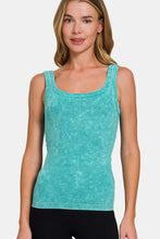 Load image into Gallery viewer, Zenana Ribbed Scoop Neck Tank