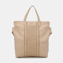 Load image into Gallery viewer, Nicole Lee USA Studded Large Tote Bag