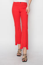 Load image into Gallery viewer, RISEN Raw Hem Bootcut Jeans with Pockets