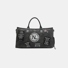 Load image into Gallery viewer, Nicole Lee USA Denim Patch Duffel