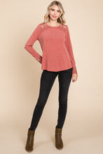 Load image into Gallery viewer, Super Lady Lace Detail Round Neck T-Shirt