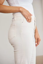 Load image into Gallery viewer, RFM Mini Mia Tummy Control High Waist Raw Hem Jeans