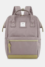 Load image into Gallery viewer, Himawari Contrast Waterproof Canvas Backpack Bag with Side Pockets