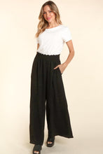 Load image into Gallery viewer, Haptics Elastic Waist Wide Leg Pants with Pockets