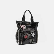 Load image into Gallery viewer, Nicole Lee USA Sequin Patch Tote