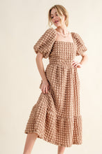 Load image into Gallery viewer, And The Why Square Neck Puff Sleeve Dress