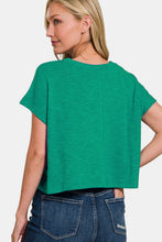 Load image into Gallery viewer, Zenana Round Neck Short Sleeve T-Shirt