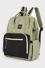 Load image into Gallery viewer, Himawari Waterproof Canvas Backpack Bag with Side Pockets