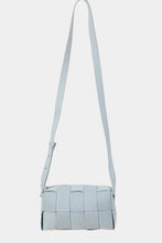 Load image into Gallery viewer, Fame Woven Crossbody Bag with Adjustable Strap