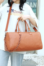 Load image into Gallery viewer, Zenana PU Leather Weekender Travel Duffle Bag